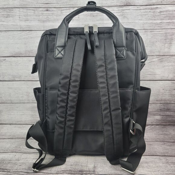 Baggallini Soho Backpack Laptop Backpack Travel Bag Black - Picture 2 of 8